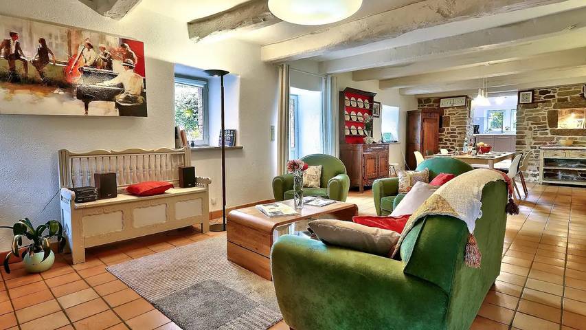 Location de vacances pour 7 personnes, avec jardin, animaux acceptés dans Monts d'Arrée - 2