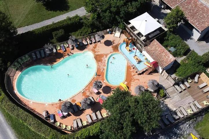 Mobil home pour 4 personnes, avec terrasse à Laurac-en-Vivarais - 3