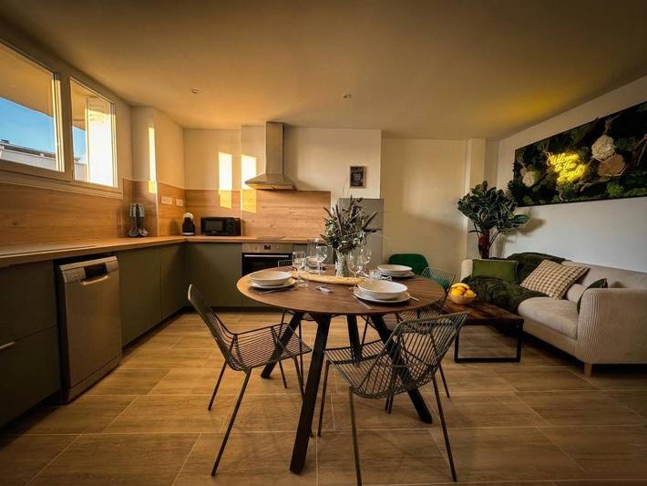 Appartement de vacances pour 4 personnes, avec Balcon