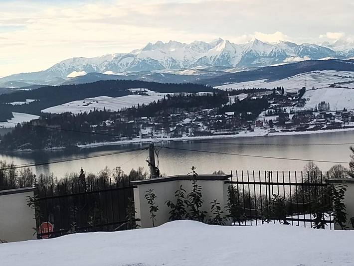 Dom gościnny dla 2 osób, z Balkon i Ogród oraz Widok na jezioro i Widok w