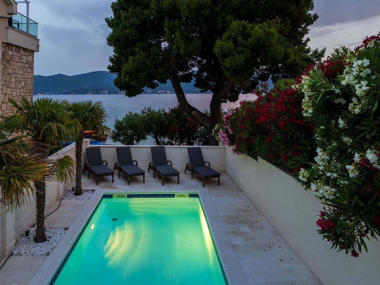 Suartini Viganj mit einem Pool in Viganj, Dubrovnik-Neretva