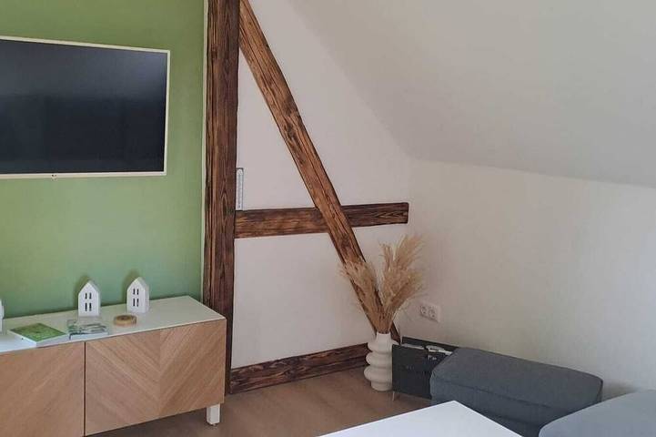 Ferienhaus für 4 Personen, mit Garten und Terrasse in Oelsnitz