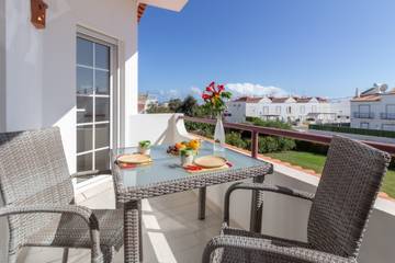 Gîte pour 4 personnes, avec balcon dans Vila Nova de Cacela