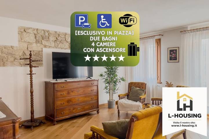 Gîte pour 14 personnes, avec balcon à Asiago