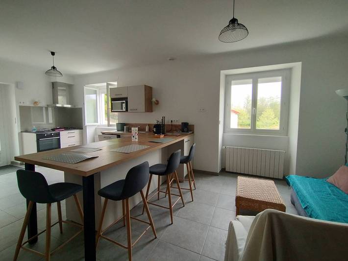 Apartamento entero, Apartamento T3 con terraza, 2 habitaciones y Wifi en Larressore in Larressore, Region de Bayona