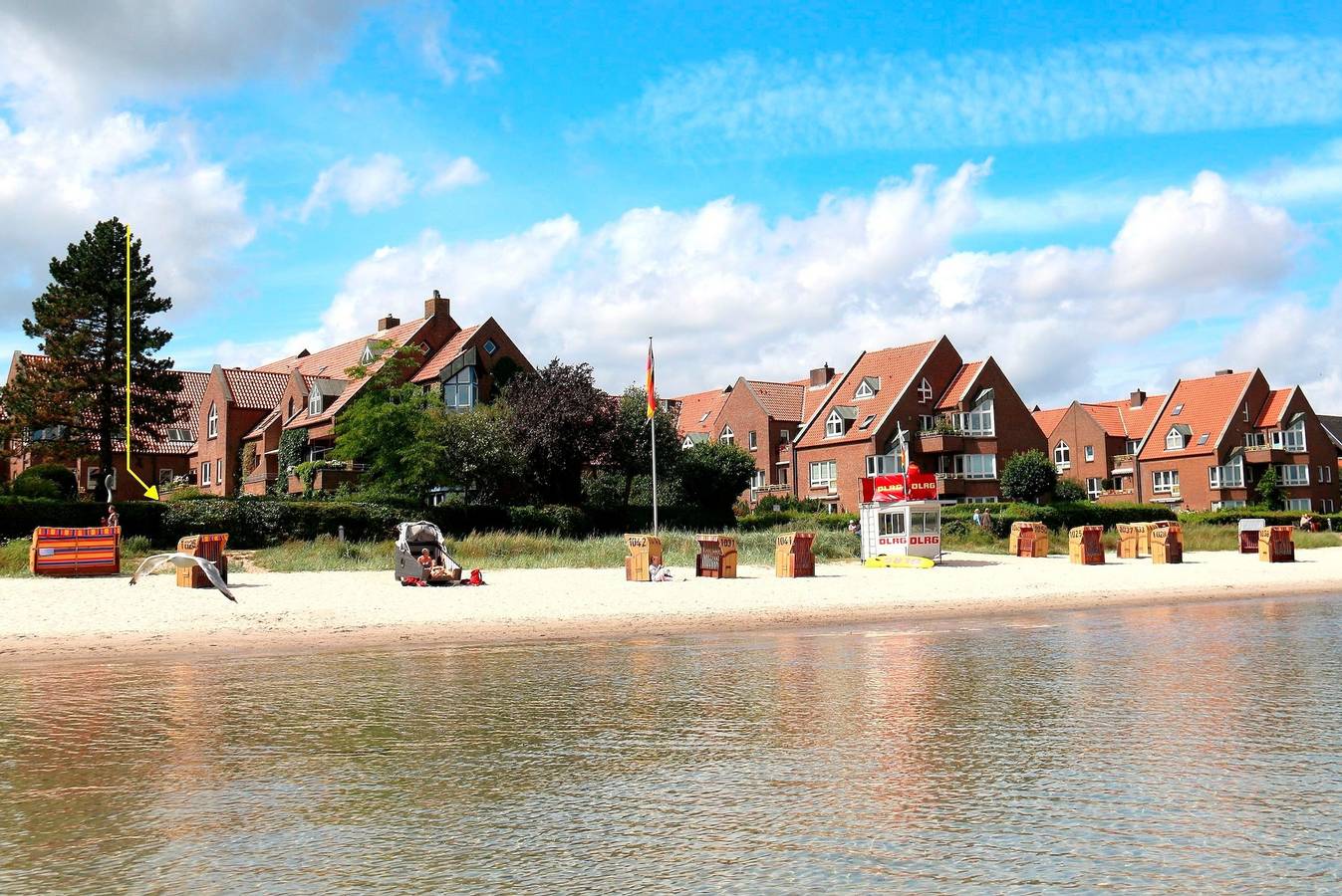 Ganze Ferienwohnung, Sonnengruss am Strand in Eckernförde, Rendsburg-Eckernförde