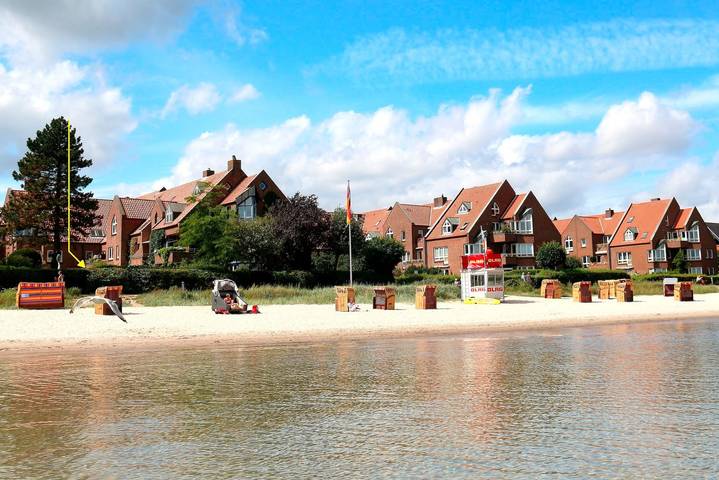 Ferienwohnung für 2 Personen, mit Terrasse und Seeblick in Eckernförde