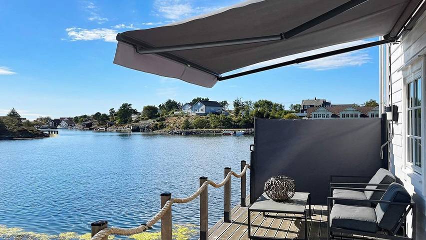 Ferienhaus für 13 Personen, mit Terrasse in Bømlo