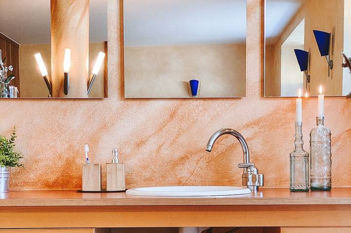 Ganze Wohnung, Private Spa mit Sauna und Whirlpool in der Idylle | 10 min von Rothenburg o.d.T. in Schrozberg, Taubertal