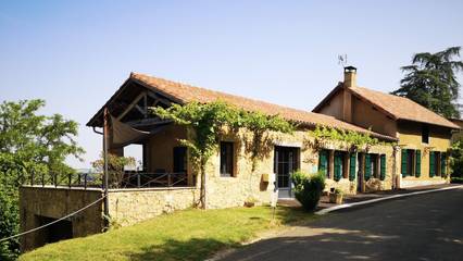 Gîte pour 8 personnes, avec terrasse, animaux acceptés dans le Gers