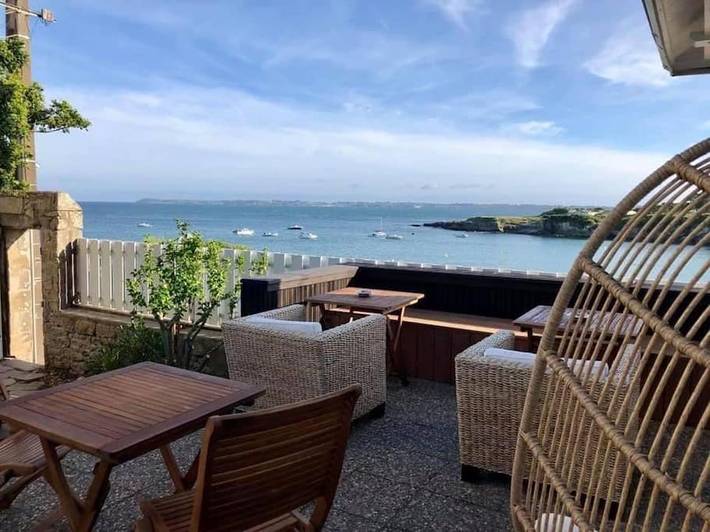 Location de vacances pour 8 personnes, avec vue et jardin dans Plage du Pérello - 4