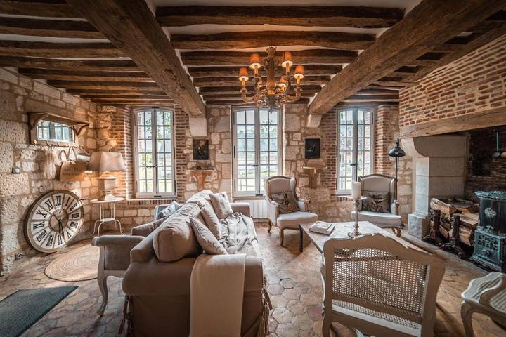 Maison de vacances pour 8 personnes, avec jardin et vue