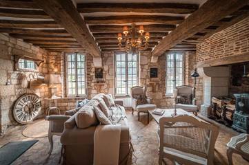 Gîte pour 8 personnes, avec vue et jardin à Duclair