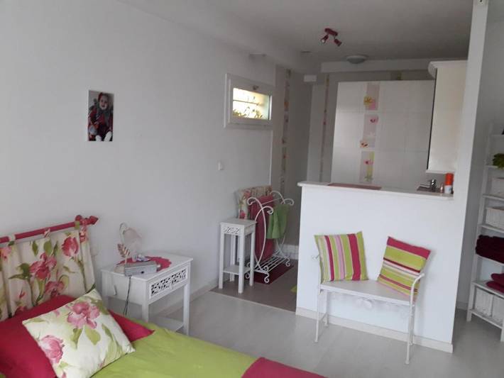 Location de vacances pour 2 personnes, avec terrasse ainsi que piscine et jardin à Coulaines - 3