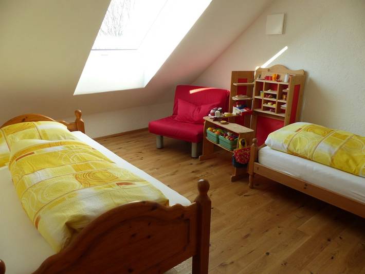 Ganze Ferienwohnung, Ferienwohnung Rehblick - 3-Raum-Fewo Rehblick, Dusche/Wc, 81qm Bodenfläche, 1. Og in Markdorf, Region Bodensee-Oberschwaben
