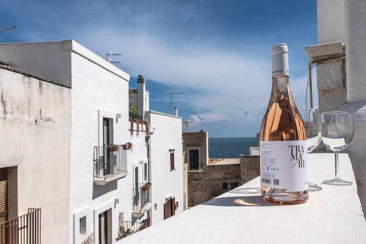 Casa vacanza per 4 persone, con panorama e balcone in Polignano a Mare