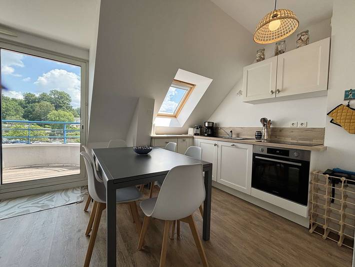 Apartamento vacacional entero, Apartamento de vacaciones para 4 personas con balcón in La Forêt-Fouesnant, Côte de Cornouaille