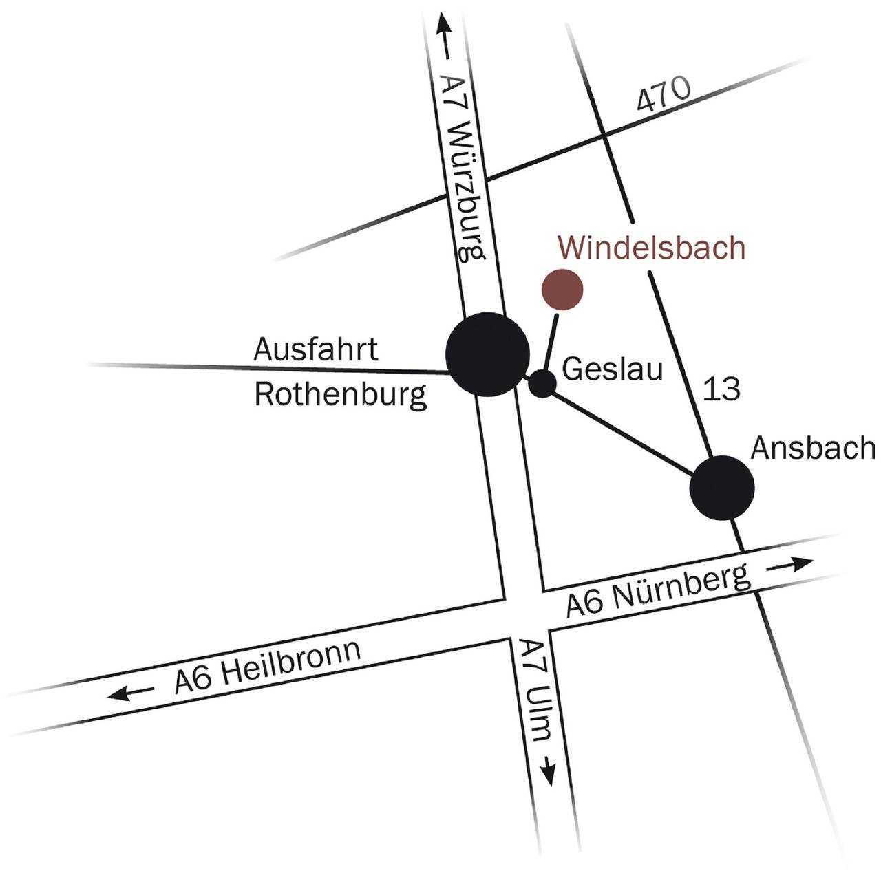 Landhaus Lebert - Familienzimmer (40 qm) mit drei Schlafräumen in Windelsbach, Taubertal