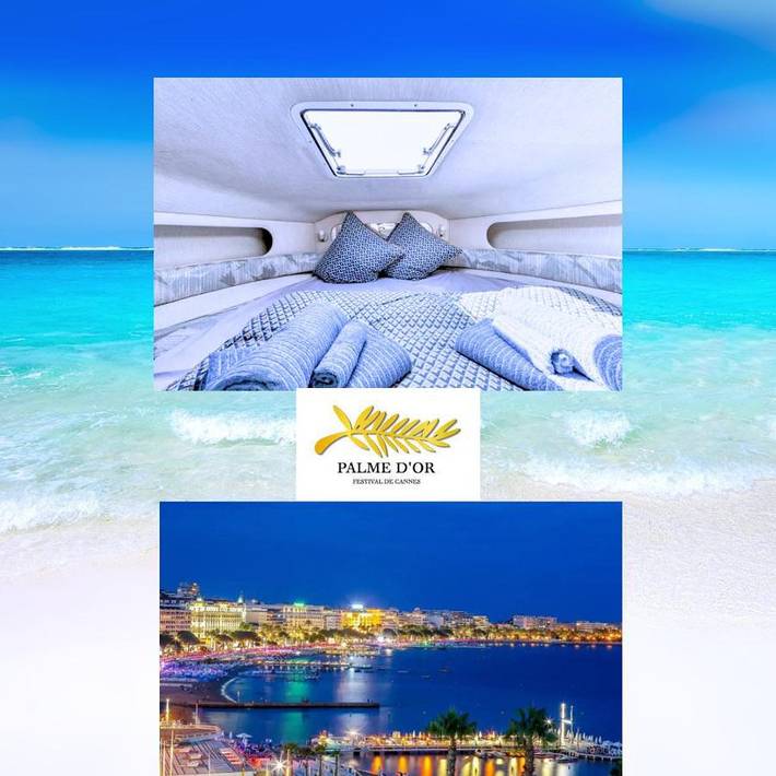 Bateau pour 3 personnes, avec Terrasse et Vue dans Port Pierre Canto Cannes