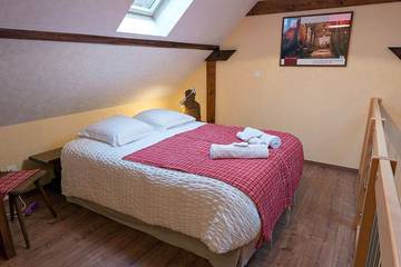 Chambre d’hôte pour 4 personnes, avec jardin et jacuzzi, adapté aux familles à Goxwiller