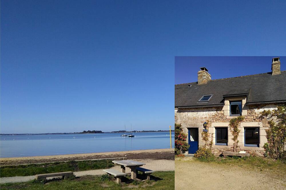 Casa de carácter, junto al mar, Golfo de Morbihan, playa 150m, Vannes 10mn in Séné, Côte des Mégalithes