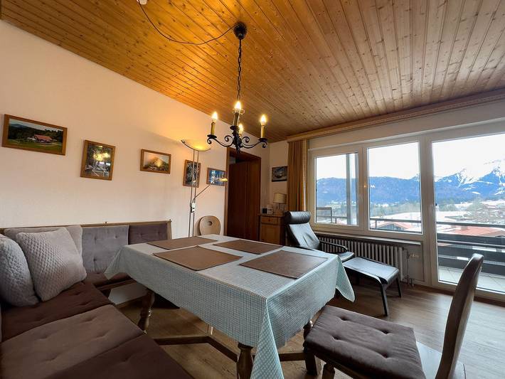 Ferienwohnung für 6 Personen, mit Balkon in Oberstaufen - 2