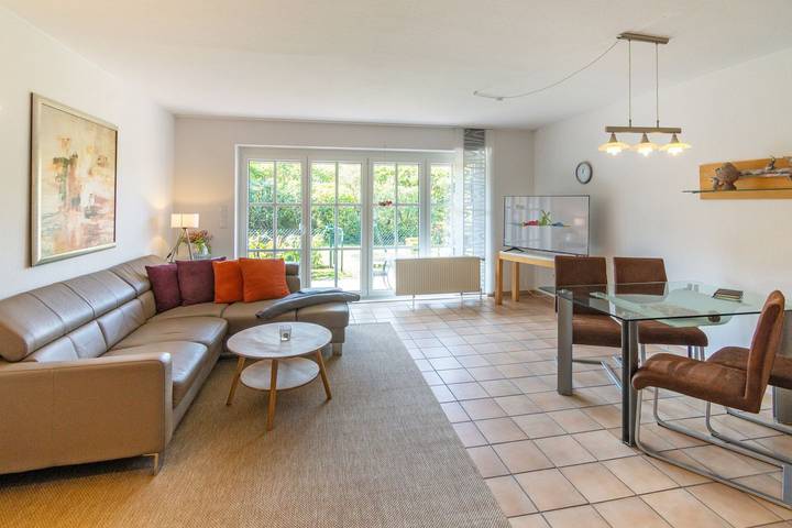 Ferienwohnung für 2 Personen, mit Terrasse und Garten