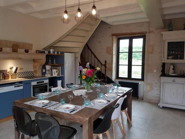 Location de vacances pour 6 personnes, avec jardin, animaux acceptés à Haims - 2