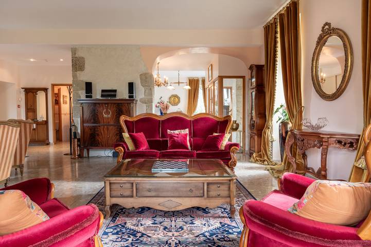 Schloss für 18 Personen, mit Balkon in Frankreich - 3