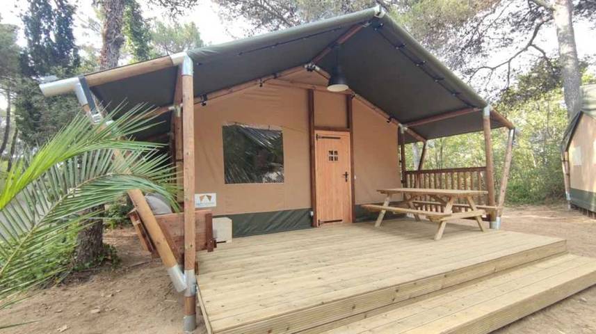 Camping für 5 Personen in Pals