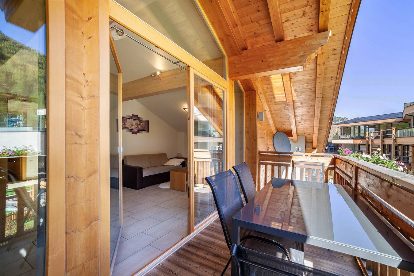 Ganze Wohnung, Ferienwohnung "Edelweiß" mit Pistenzugang, privater Terrasse und Wlan in Pfelders, Moos in Passeier