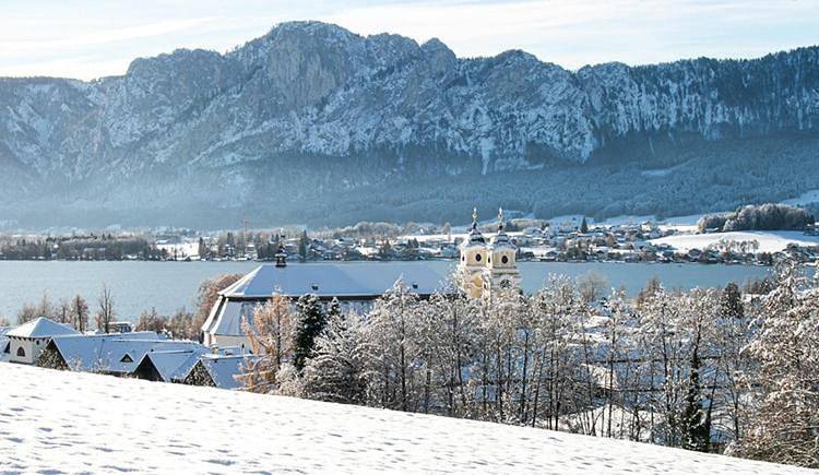 Ferienwohnung für 4 Personen, mit Seeblick und Ausblick sowie Garten, mit Haustier in Mondsee (Stadt) - 4