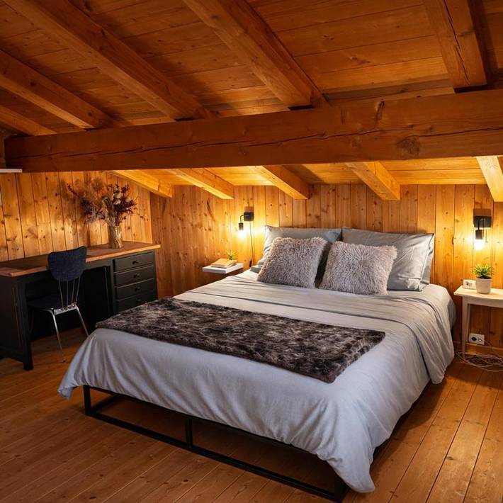 Gîte pour 3 personnes, avec vue et balcon à Mégevette