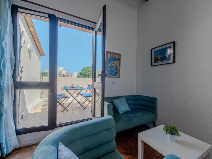 Ferienwohnung für 4 Personen, mit Terrasse und Ausblick in Port Leucate - 3