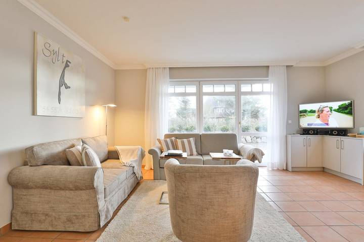 Ganze Wohnung, Exquisite 3-Zimmer-Ferienwohnung in der Residenz 
Strandläufer in Wenningstedt in Nordfriesische Inseln (Schleswig-Holstein) (Schleswig-Holstein), Wenningstedt
