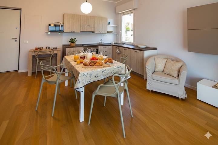 Appartamento intero, Appartamento con splendida terrazza sul mare | V03 in Baia delle Vele, San Lorenzo al Mare