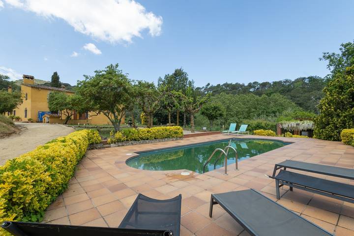 Casa de vacaciones para 10 personas, con Jardín en Costa del Maresme