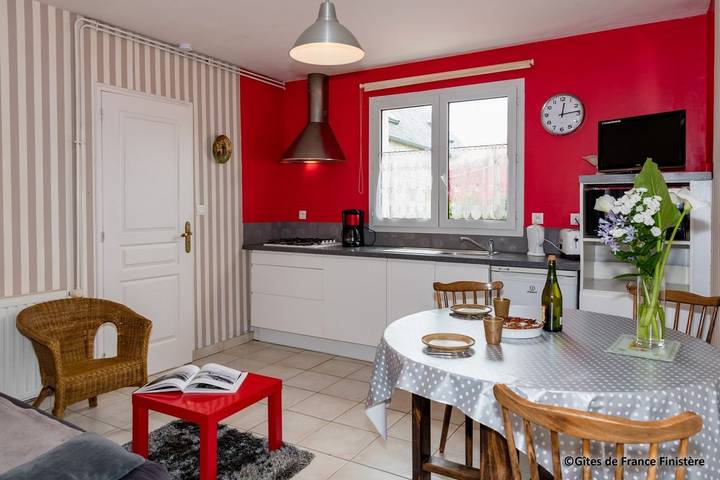 Gîte für 2 Personen, mit Garten, mit Haustier