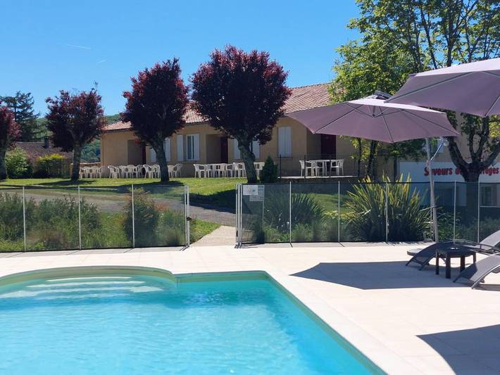 Maison de vacances pour 4 personnes, avec jardin ainsi que piscine et vue, animaux acceptés - 1