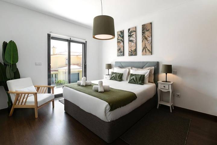 Casa de férias para 6 pessoas, com varanda e piscina em Baleal