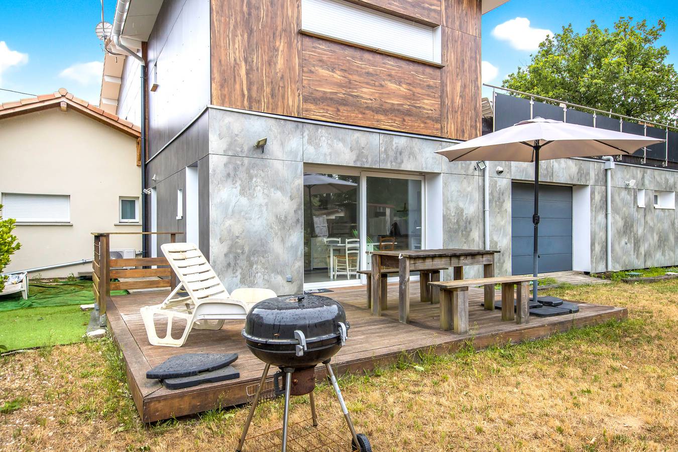 Studio entier, Studio 'Judicaelle' avec terrasse privée, jardin partagé et Wi-Fi in Lège-Cap-Ferret, Région d'Arcachon