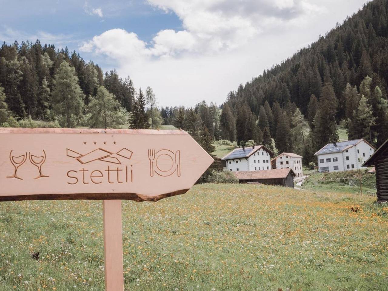 Stettli Resort Tgiesa Solaria - Ferienhaus Tgiesa Solaria in Churwalden, Plessur Alpen