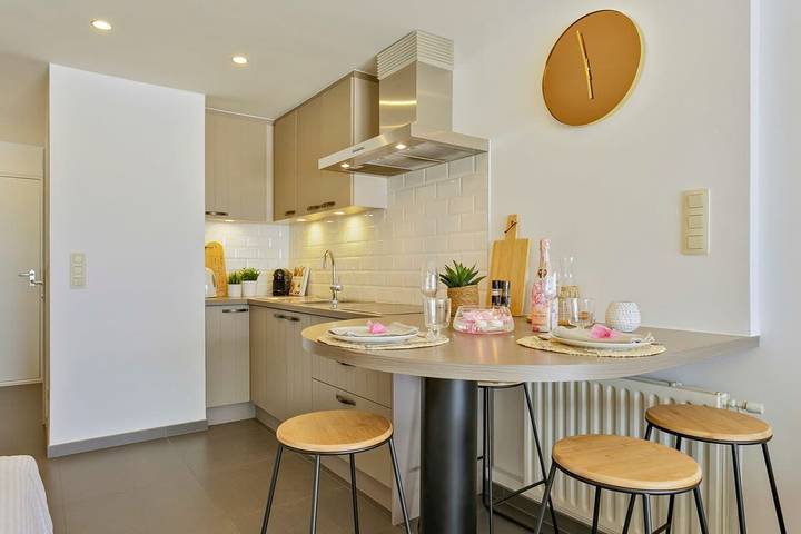 Apartamento vacacional entero, Beachfront studio - sunny terrace in Knokke-Heist, Costa de Bélgica