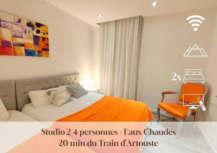 Gîte pour 4 personnes, avec Jardin dans Eaux-Chaudes