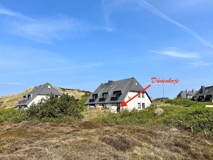 Ferienwohnung für 4 Personen, mit Terrasse und Garten sowie Sauna in Hörnum