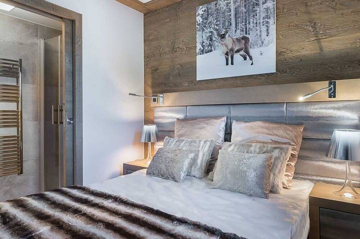 Ganze Wohnung, Modernes 4-Zimmer-Apartment in Courchevel 1550, mit WIFI und Parkplatz in Saint-Bon-Tarentaise, Courchevel