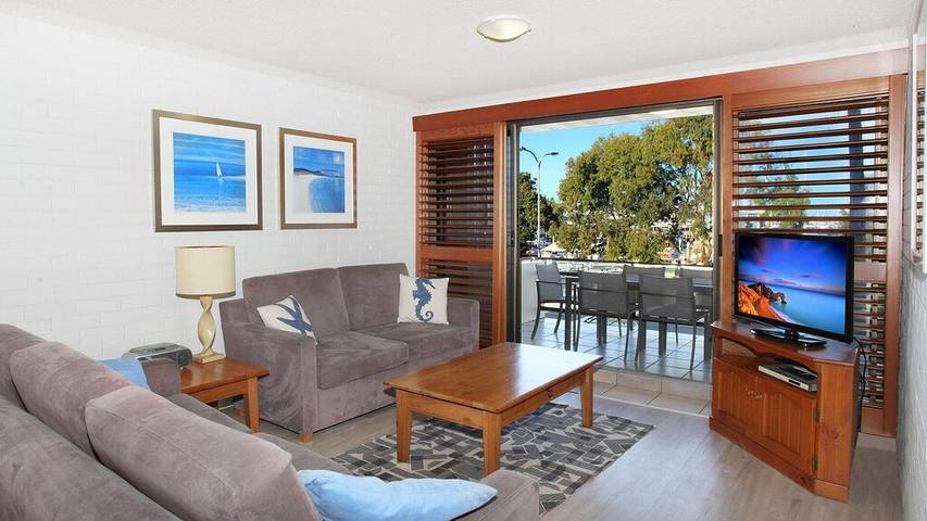 Holiday rental for 4 people, with balcony in Mooloolaba