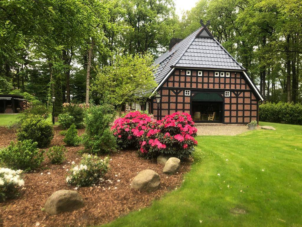 Ferienhaus Familie Martens - Idyllisches Landhaus mit Pool und Sauna in Sittensen, Nordheide