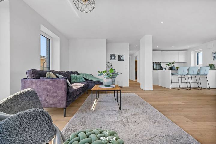 Ganze Wohnung, Molenliebe - erste Reihe am Wasser, Meerblick, 3 Balkone, Sauna, E-Ladesäule in Olpenitz, Kappeln