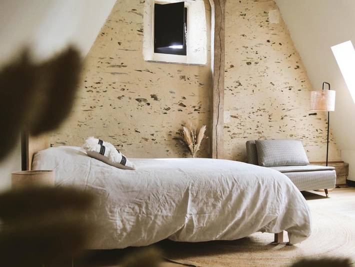 Chambre d’hôte pour 2 personnes, avec Terrasse et Jardin